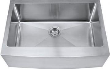 Avalon AV15 Stratford apron-front stainless-steel single-bowl sink