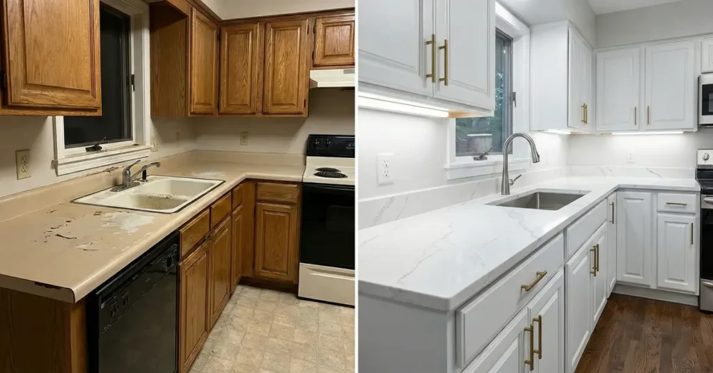 How Kitchen Countertops Replacement Can Boost Home Resale Value